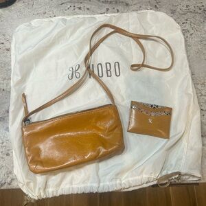 HOBO Cara Leather Crossbody with Max Credit Card